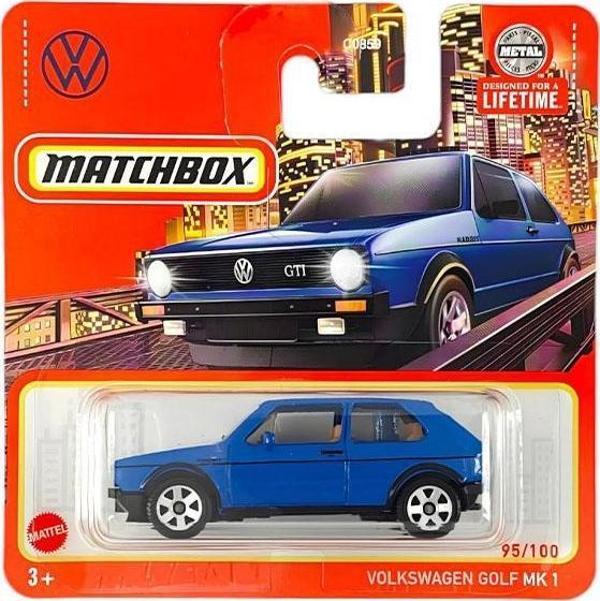 Matchbox 1976 Volkswagen Golf Mk1 - Mavi (1/64) - Image 1