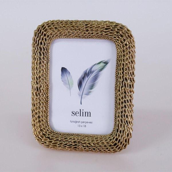 Selim Dekor Chain 13x18 Çerçeve Altın - Image 1