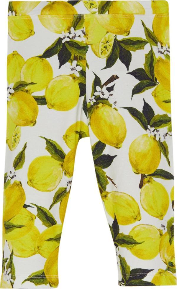 Lemon Breeze Kız Çocuk Baskılı Diz Altı Tayt Kapri - Image 1