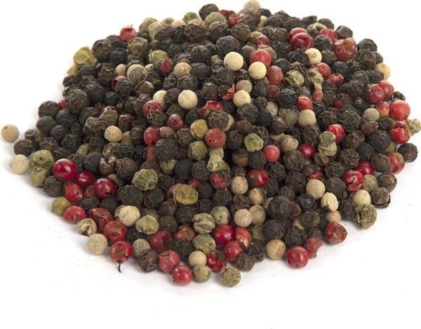 Akbiber, Karabiber, Yeşil ve Kırmızı Karabiber Tane Karışık 1  kg - Image 1