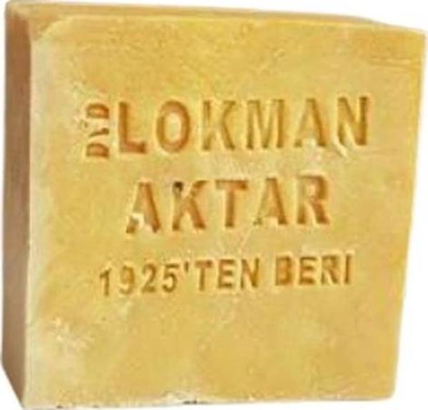 Lokman Aktar Kare Safran Sabun 1 Adet - Image 1