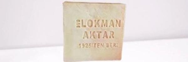 Lokman Aktar Kostiksiz El Yapımı Gül Sabunu 6.5 CM x 6.5 CM x 2.5 CM 1 Adet - Image 1