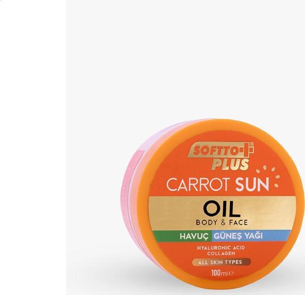 Havuç (Carrot Sun) Bronzlaştırıcı Güneş Yağı Yüz ve Vücut 100ml - Image 1