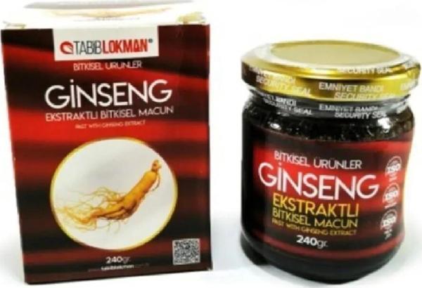 Tabib Lokman Ginseng Karışımlı Bitkisel Macun 240 GR. 1Adet - Image 1