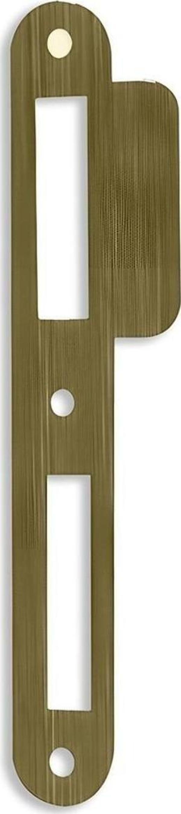 SOHO Paslanmaz Kilit Karşılığı Kulaklı 14 Mm Antik Bronz - Image 1