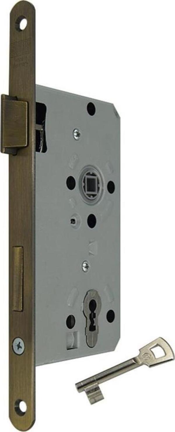 SOHO S.22 Serisi Metal Dilli Gömme Kilit Antik Bronz - Image 1