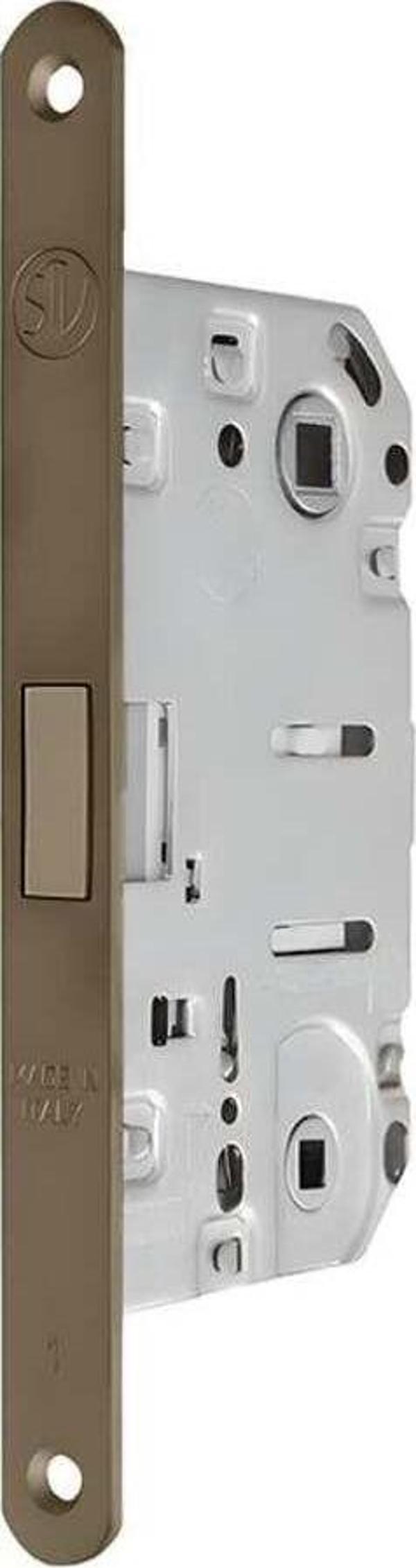 SOHO Stv Art.A7 Serisi Manyetik Kapı Kiilidi Banyo Tipi Bronz (Wc) - Image 1
