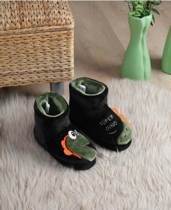 Chirpy Trex- Dinazor Figürlü Çocuk Panduf - Image 1