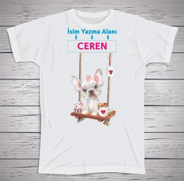 yüksel34 Çocuklara Özel Isim Baskılı Tshirt , Micro Polyester Terletmez Kumaş - Image 1