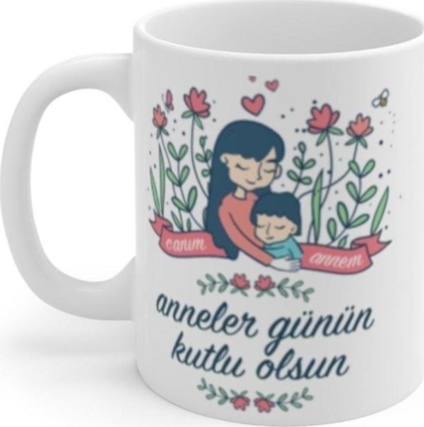 yüksel34 Kişiye Özel Isim Baskılı Beyaz Kupa Bardak - Image 1