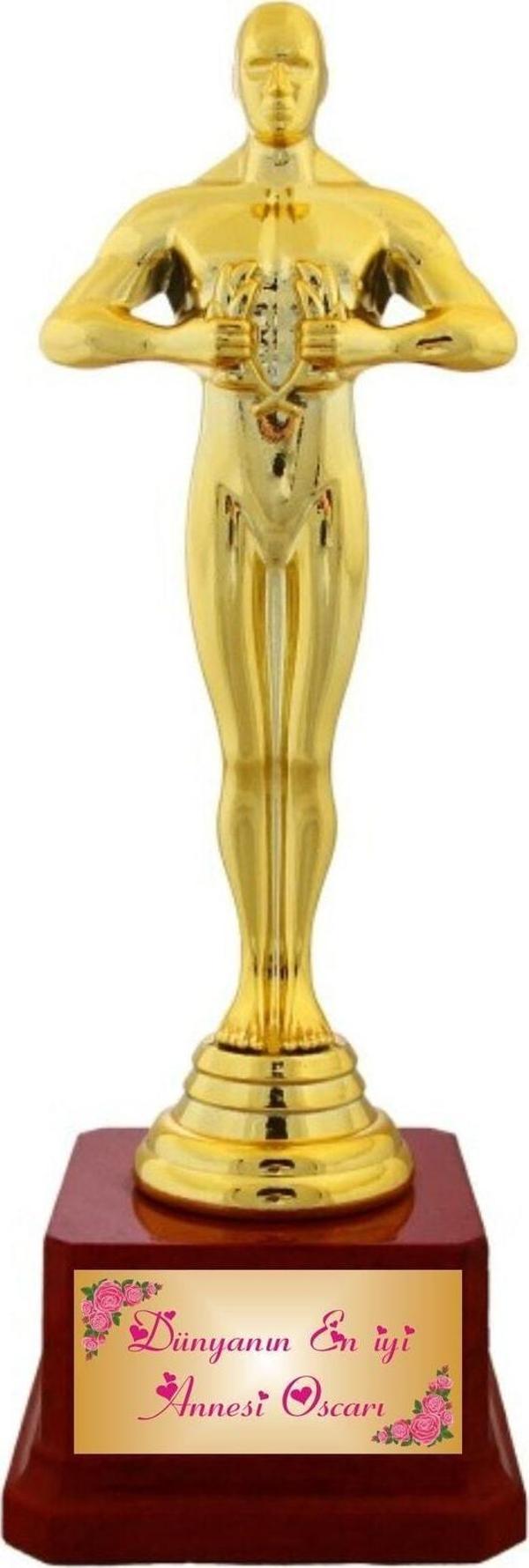 yüksel34 Kişiye Özel İsim Baskılı Plastik Oscar Heykeli , Sevgililer Günü Hediyesi - Image 1