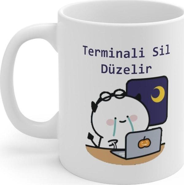 Yüksel Yazılım Mühendislerine Espirili Seramik Bardak ,Yazılımcı , Yazılım Mühendisine Bardak - Image 1