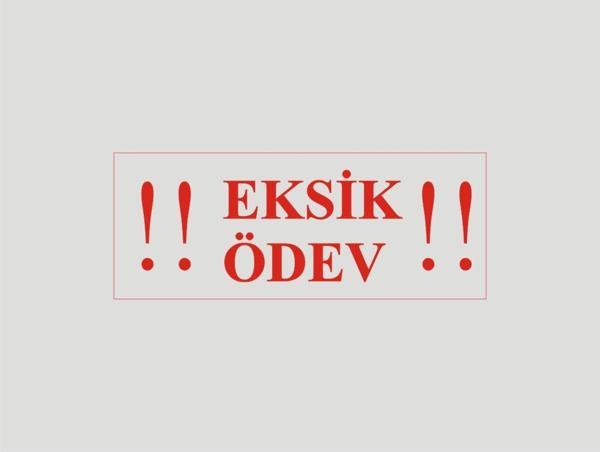 yüksel34 Öğrenci Motivasyon Kaşesi Eksik Ödev - Image 1
