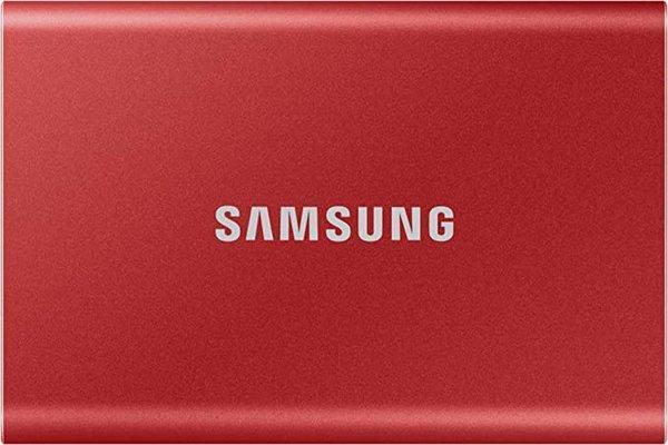 Samsung T7 1 TB MU-PC1T0R/WW 2.5 USB 3.2 Kırmızı Taşınabilir SSD - Image 1