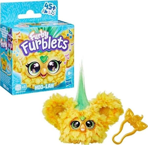 Furby Furblets Hoo-Lah Mini Friend, 45+ Ses ve Müzik, 6 Yaş ve Üstü İçin Elektronik Peluş - Image 1