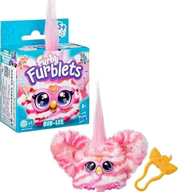 Furby Furblets Bub-Lee Mini Friend, 45+ Ses ve Müzik, 6 Yaş ve Üstü İçin Elektronik Peluş - Image 1