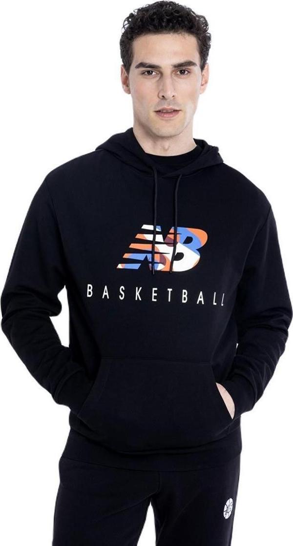 New Balance MNH1361-BK Erkek Sweatshirt - Image 1