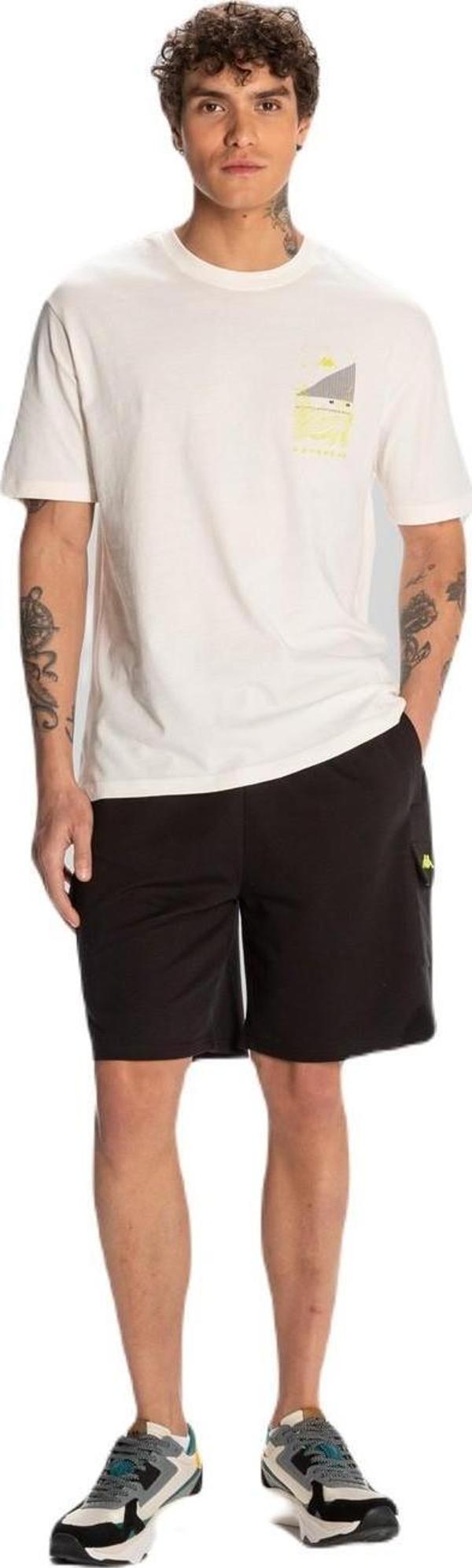 Kappa 371S8IW001 Authentic Spacetime Erkek Spor Tişört - Image 1