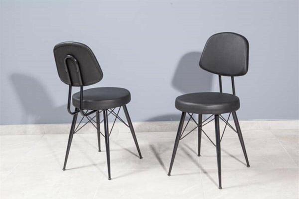 bluetick 4 Adet 45Cm Metal Ayaklı Deri Eyfel Bar Sandalyesi Taburesi Sc006 - Image 1