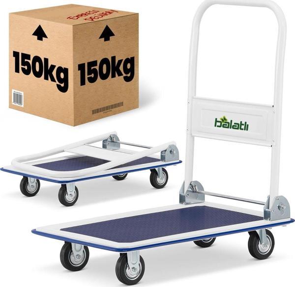 Balatlı 150 Kg Taşıma Arabası - Image 1