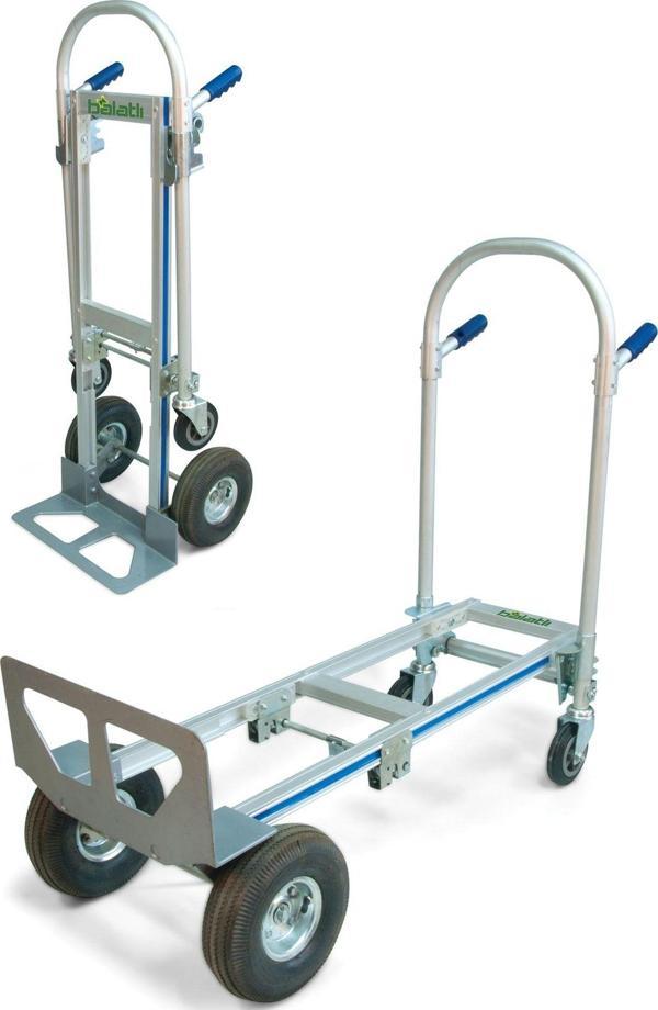 Balatlı Profesyonel Valiz Taşıma Arabası 200/300 Kg - Image 1
