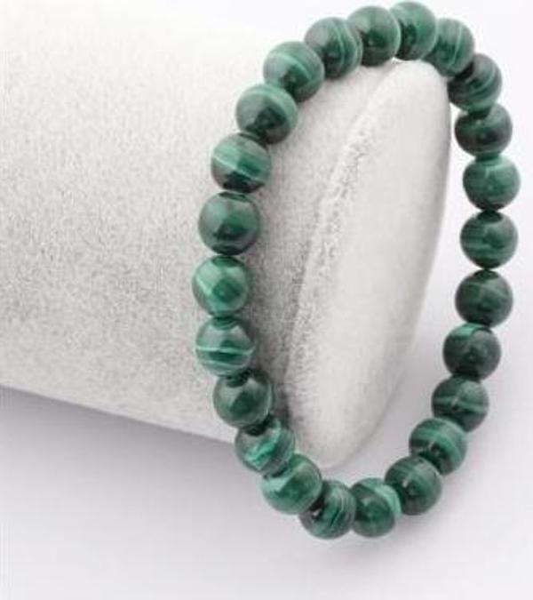 Tesbih Sakarya - Malakit Taşı Doğal Taş Unisex Bileklik - Image 1