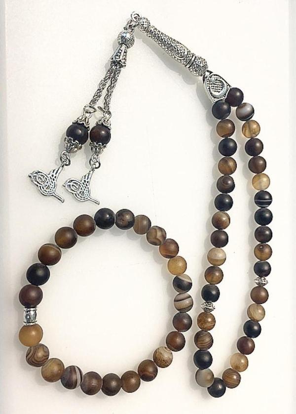 Tesbihsakarya Akik Doğaltaş - Tesbih / Bileklik Kombin - Image 1