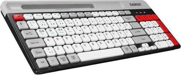 Everest KB-88 RUBY 2.4G Kablosuz Bluetooth Türkçe Q Klavye - Image 1
