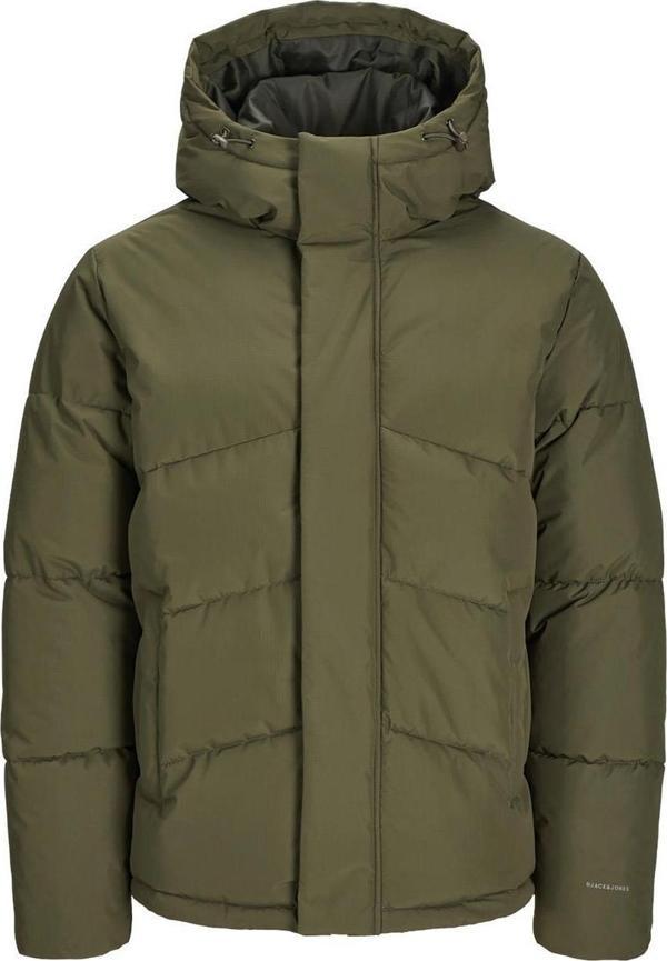 Jack&Jones 12259850 Jjworld Puffer Jacket Haki - Image 1