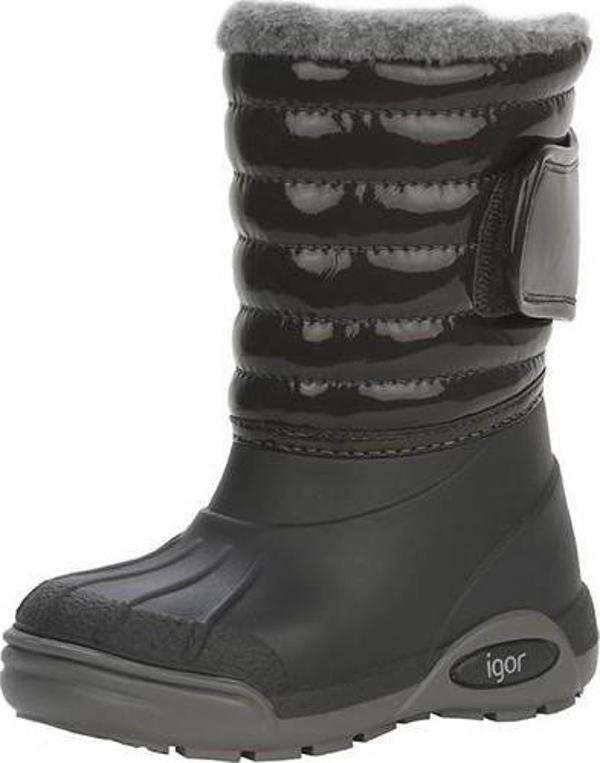 Igor W10168-002 Topo Ski Charol Çocuk Günlük Bot - Image 1