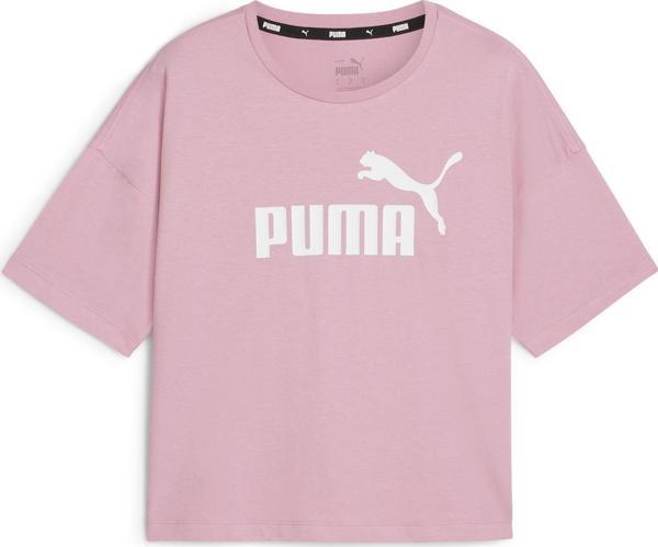 Puma 58686649 Ess Cropped Logo Tee Kadın Spor Tişört - Image 1