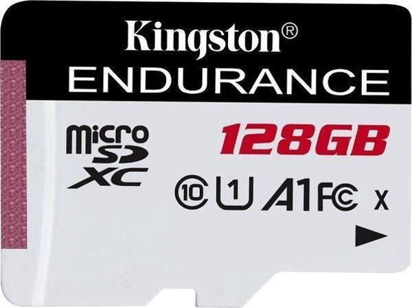 Kingston High Endurance SDCE/128GB Class 10 UHS-I A1 128 GB Micro SD Kart - Image 1