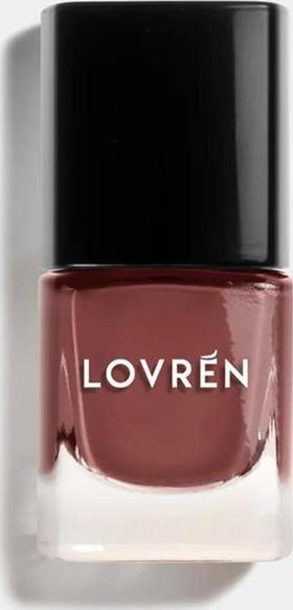 Lovren S13 Nail Polish Dark Mauve Koyu Leylak Oje 5ML - Image 1