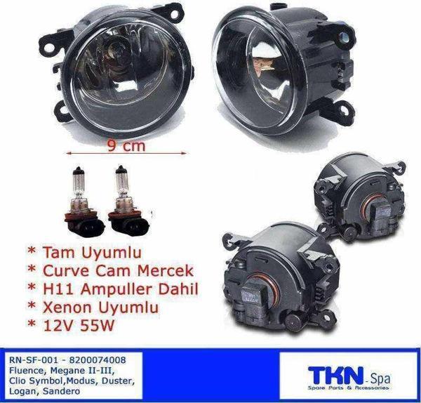 Renault Laguna II 2001-2007 Sis Farı Set  Oem:  8200074008 - Image 1
