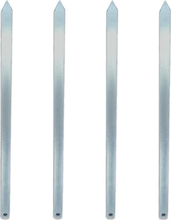 Çevre Paslanmaz Metal Adana Şiş 4'lü - (1 Adet Şiş: 50 Cm) - Image 1