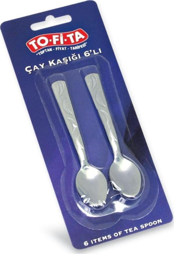 Tofita Çay Kaşığı 6'lı - Image 1