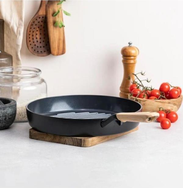 Greenpan Smartshape Eco 28Cm Izgara Tavası Meşe Tutma Kollu - Image 1