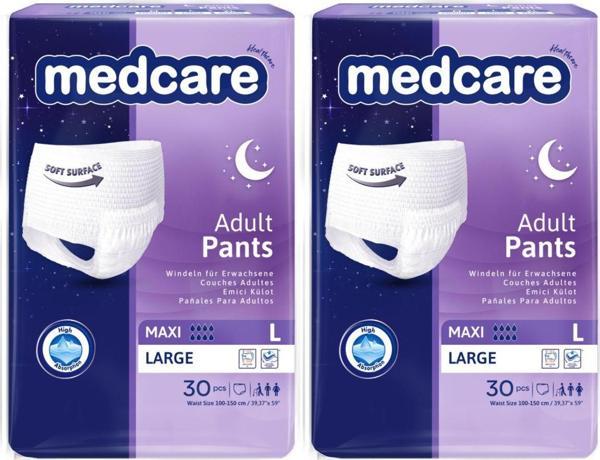 Maxi Emici Külot 8 Damla Large 60 Adet 2*30 luk paket - Image 1