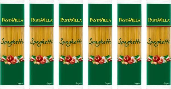 Pastavilla Spagetti Makarna 500 gr x 6 Adet - Image 1