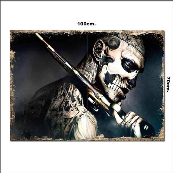 Bedeko Ahşap Tablo 47 Ronin 70*100Cm - Image 1