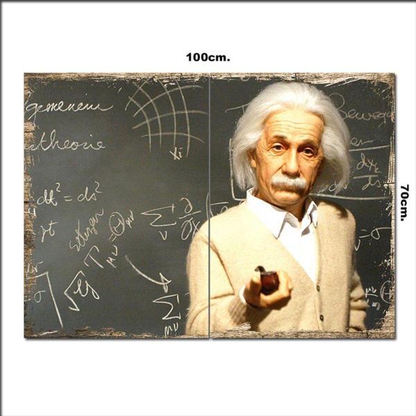 Bedeko Ahşap Tablo Albert Einstein 70*100Cm - Image 1
