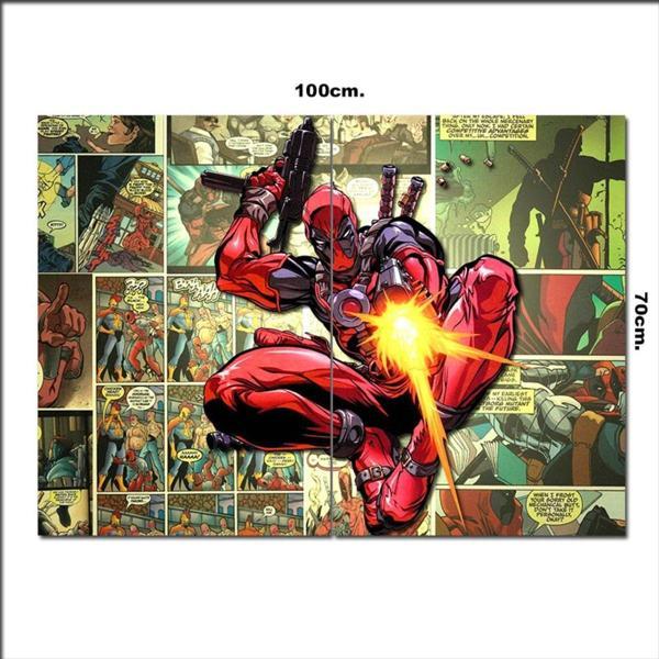 Bedeko Ahşap Tablo Dead Pool 70*100Cm - Image 1
