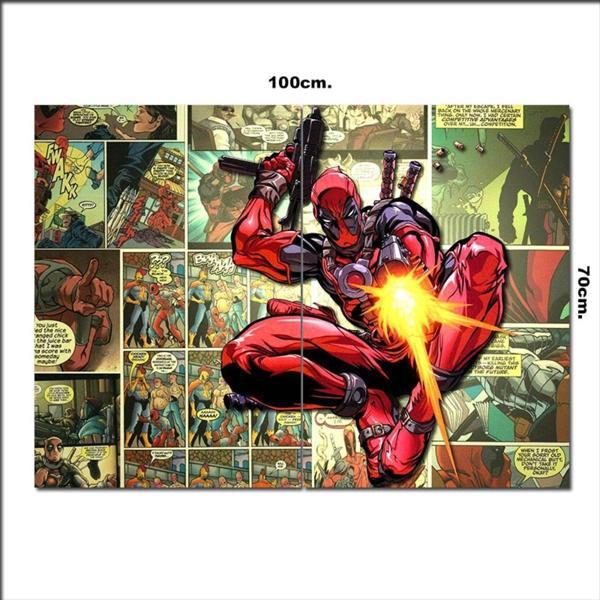 Bedeko Ahşap Tablo Deadpool Posteri 70*100Cm - Image 1