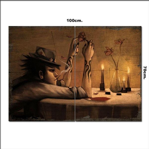 Bedeko Ahşap Tablo Depression Adam Şekilli 70*100Cm - Image 1