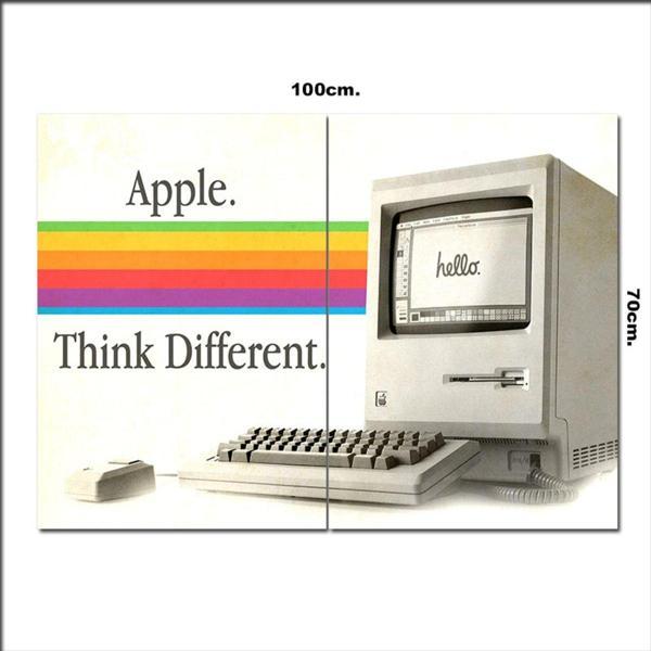 Bedeko Ahşap Tablo Apple Afiş Poster 70*100Cm - Image 1