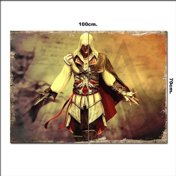 Bedeko Ahşap Tablo Assassin'S Creed 70*100Cm - Image 1