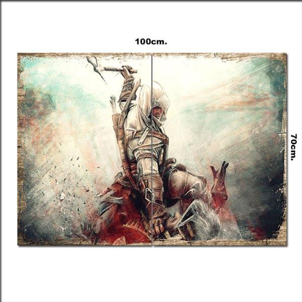 Bedeko Ahşap Tablo Assassin'S Creed 70*100Cm - Image 1