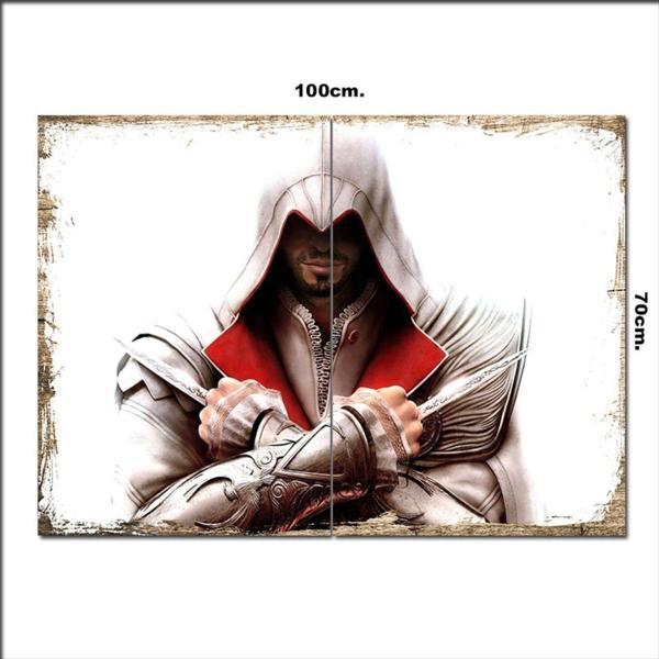 Bedeko Ahşap Tablo Assassin'S Creed 70*100Cm - Image 1