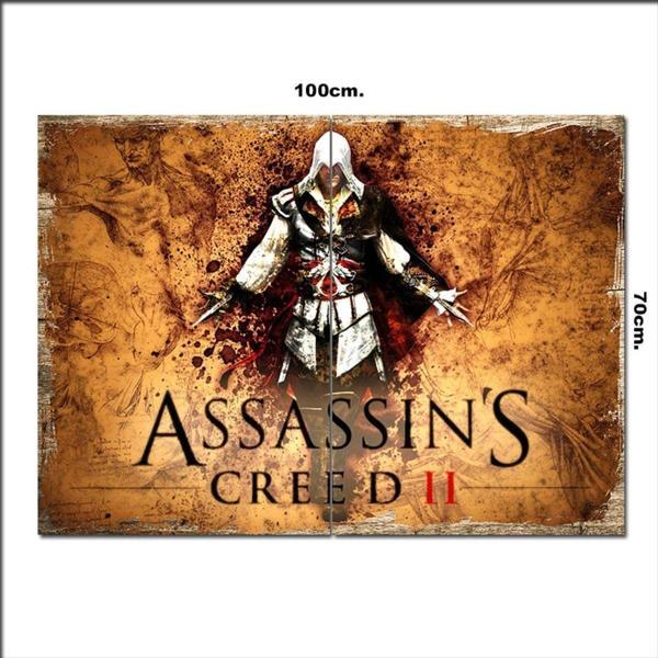 Bedeko Ahşap Tablo Assassin'S Creed 70*100Cm - Image 1