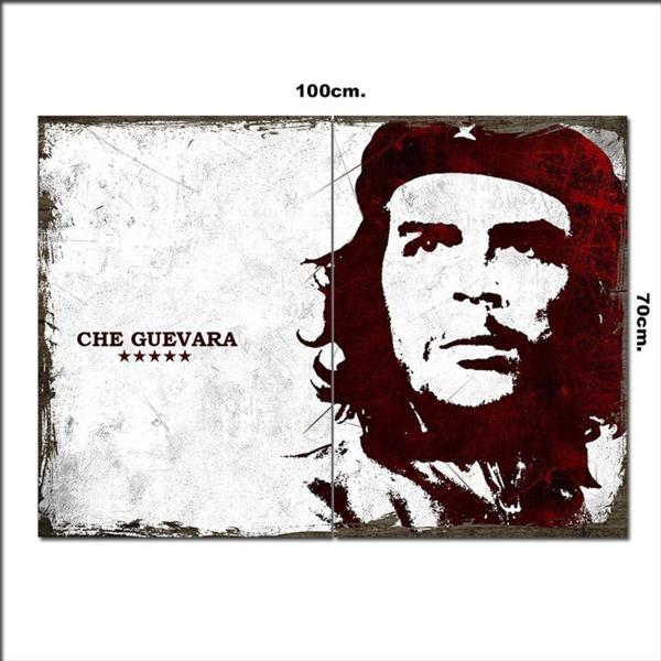 Bedeko Ahşap Tablo Ernesto Che Guevara 70*100Cm - Image 1